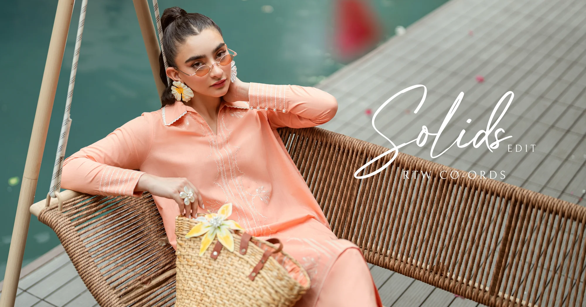 ladies cream lace dress Wifey Lace Dress Cream – marbl.ae main image 1